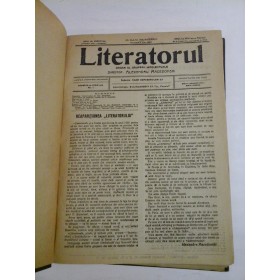   Literatorul * Organ al gruparii intelectuale  24 numere 1918  si 2 numere 1919 -  Director  ALEXANDRU  MACEDONSKI 
